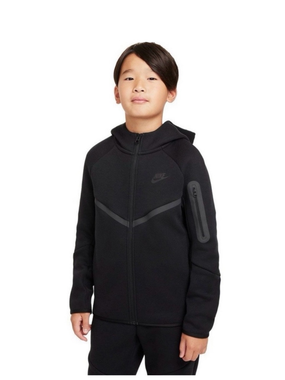 Black Youth Nike-Tech jacket